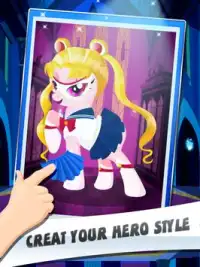 Girl Power Pony Super Hero Screen Shot 4