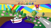 Learn to Read - Learning Colors for Kids Screen Shot 0