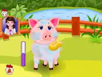 Farm Baby Doktor-Spiele Screen Shot 3