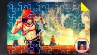 Anime Jigsaw Puzzle Permainan: Luffy Puzzle Anime Screen Shot 1