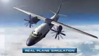 Avião do vôo de piloto SIM 3D Screen Shot 1