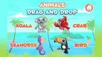 Animal Drag And Drop Puzzle Screen Shot 1
