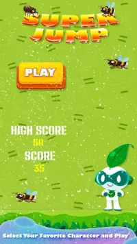 Doodle Jump Super Jumper Game In Leps World Screen Shot 1