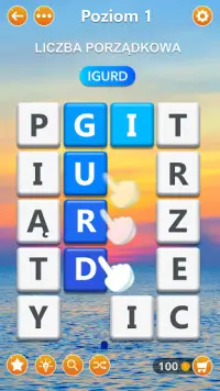 Word Blocks Puzzle - gry słowne offline Screen Shot 2