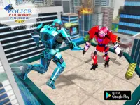 Transformer Robot Cop Shooting Action Game Screen Shot 6