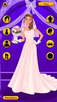 Wedding Dress Up Games - Free Bridal Look Makeover Screen Shot 3