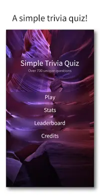 Simple Trivia Quiz: Test Your Knowledge Screen Shot 0