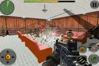House Interior Destruction Shooting Sim Screen Shot 5