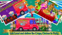 Jogos de Fábricade Frango Crispy para Crianças Screen Shot 5