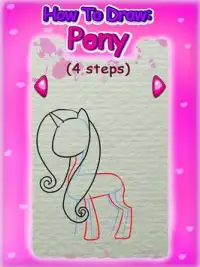 How To Draw: Pony Screen Shot 1