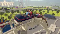 Roller Coaster Games 2020 Theme Park Screen Shot 0