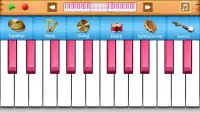 गुलाबी पियानो मुफ्त - Pink Piano Free Screen Shot 4