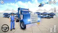 Police Transport Car Truck Sim Screen Shot 4