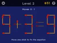 Math Sticks - Puzzle Game Screen Shot 5