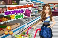supermarché shopping girl Screen Shot 0