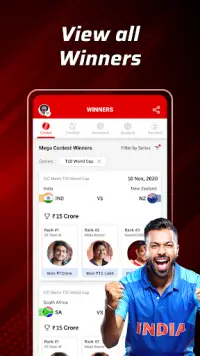 Dream11: Fantasy Cricket App Screen Shot 1