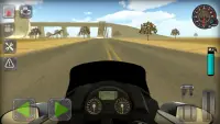 Trafik Polisi Motorsiklet Simülatör Oyunu Screen Shot 1