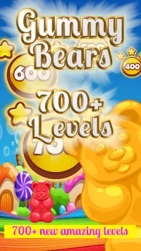 Gummy Bears Mania - crush game Screen Shot 2