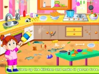 Kids Cleaning Games - My House Cleanup Screen Shot 0