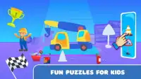 Jeux de puzzle et coloriage pour enfants de 2  ans Screen Shot 0