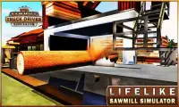 Sawmill Truck Driver Simulator Screen Shot 4
