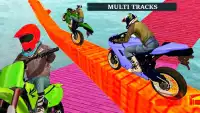 Impossible Bike track 3D Stunts Screen Shot 2