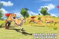 Tiger Simulator: Animal Family Survival Game Screen Shot 4