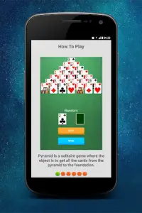 Pyramid Solitaire Screen Shot 5