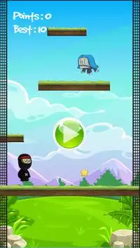 Ninja Climber Screen Shot 0