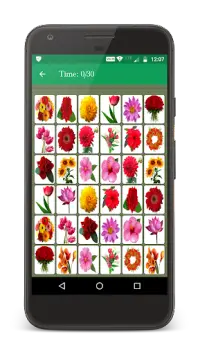 Flower Memory Matching Game Screen Shot 4
