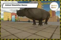 코뿔소의 생존 시뮬레이터 Screen Shot 7