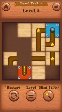 Slide The Ball Puzzle Game Screen Shot 1