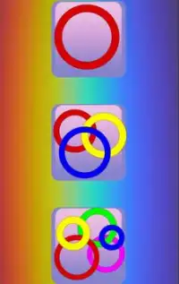Rainbow Circles Screen Shot 1