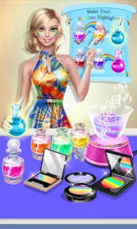 Makeup Artist - Rainbow Salon Screen Shot 2