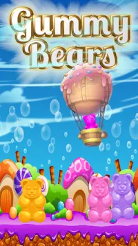 Gummy Bears Mania - crush game Screen Shot 0