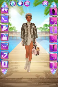 Fashion Diva Giydirme – Moda Haftası Oyunları Screen Shot 6