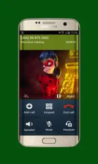 Call From Miraculous Ladybug Screen Shot 3