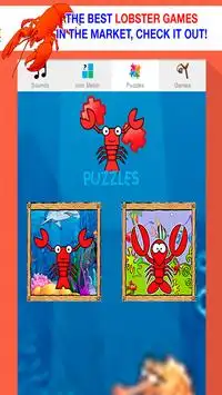 lobster games for kids for boy Screen Shot 4