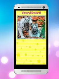 Tiger Photo Puzzles for Kids Screen Shot 0