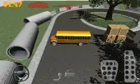 3D School Bus Parking Screen Shot 7
