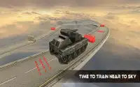 Невозможные треки: Вождение воинских танков Screen Shot 9