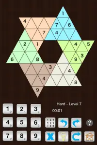 Star Sudoku six large triangle Screen Shot 3