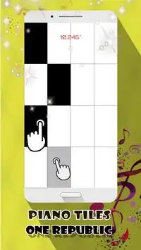 OneRepublic piano tiles Screen Shot 1