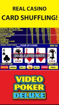 Video Poker Deluxe Screen Shot 3