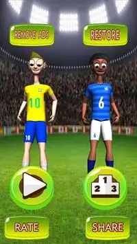Real Football Brazilië Juggler Screen Shot 0
