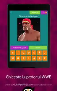 Ghiceste Luptaorul WWE Screen Shot 6