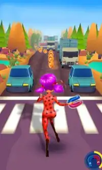 Ladybug Adventure Runner Screen Shot 0