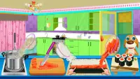 Cute Pets Kitchen Cooking: Fast Food Restaurant Screen Shot 3