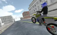 Motocross Racing Cop Game Screen Shot 1