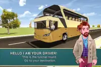 Turist otobüsü simülatörü 2019: plaj otobüsü oyunl Screen Shot 0